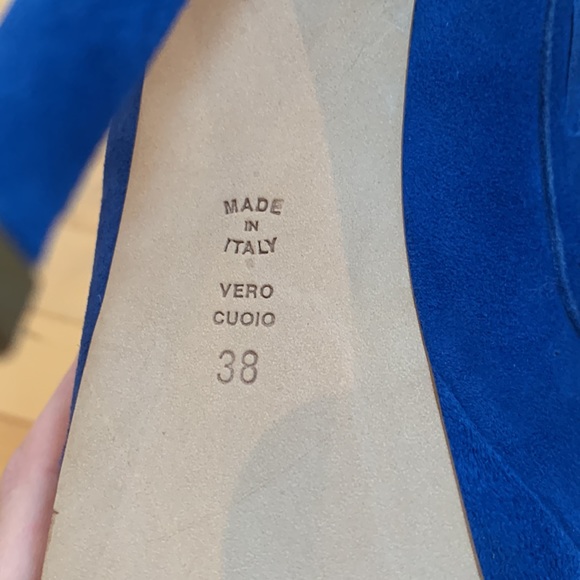 Gorgeous blue Abel Muñoz heels - size 38 - Picture 4 of 6